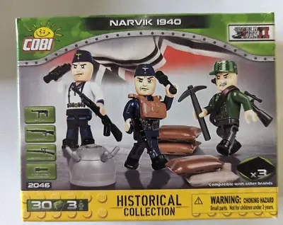 COBI Narvik 1940 Historical Collection German Forces Battle Pack Building Toy • $32.63