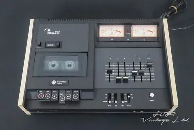 Nkamichi 500 Dual-Tracer Portable Cassette Deck 110V HiFi Vintage • £420