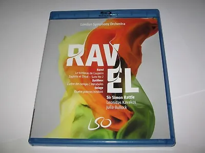 RAVEL (2016) SIMON RATTLE  LONDON SYMPHONY ORCHESTRA   BLU RAY + DVD 2 Disc Set • £7.99