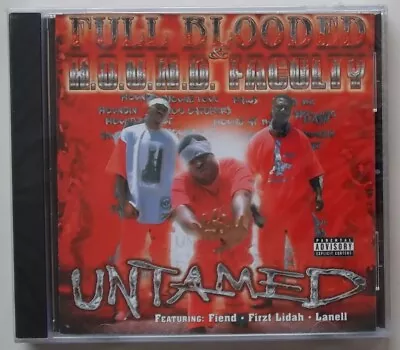 FULL BLOODED & H.O.U.N.D FACULTY - Untamed - New Sealed CD [PA] • $14.95