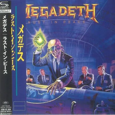 MEGADETH - Rust In Peace - CD (limited SHM-CD With Obi-strip) • £30.75