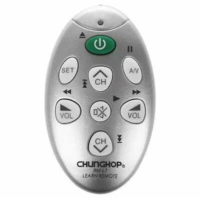 CHUNGHOP Mini Learning Remote Control RM-L7 Universal 7 Button US Stock • $11.95