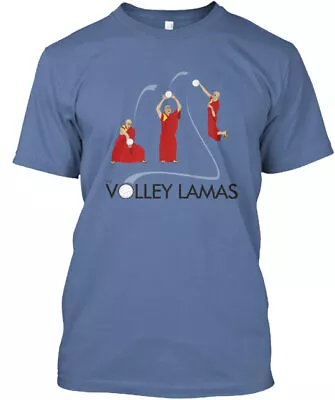 The Volley Lamas Volleyball Team T-Shirt Made In The USA Size S To 5XL • $20.59