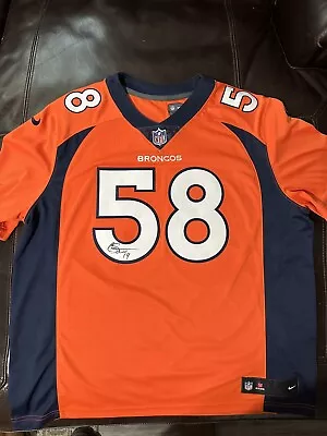 Denver Broncos ‘Von Miller’ Autographed Jersey • $500