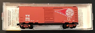 Micro-Trains N Scale Western Maryland 40’ Boxcar #20396 Rd #29140. NIB • $19