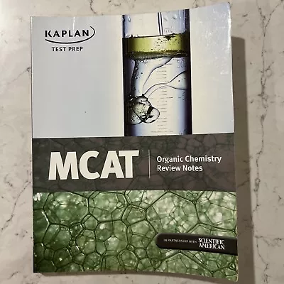 Kaplan Mcat Organic Chemistry Review • $5