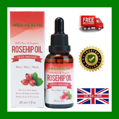 £7.85 • Buy  Rosehip Oil Cold Pressed Skin/hair/nails 30 Ml  Wba-health