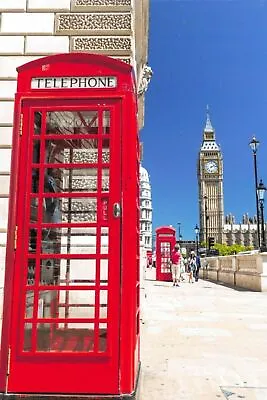 Pack Of 6 NEW London Postcards Red Telephone Box Big Ben Travel City 30K • £3.99