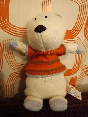 £4.99 • Buy Latitude Enfant Wooly Knit Plush Bear Baby Toddler  Soft Toy France