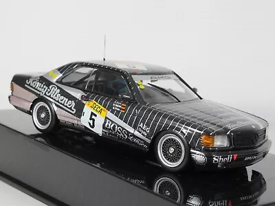 AUTOart 1:43 Scale Mercedes-Benz 500 SEC AMG Touring Car SPA 1989 #68931 • £34.88