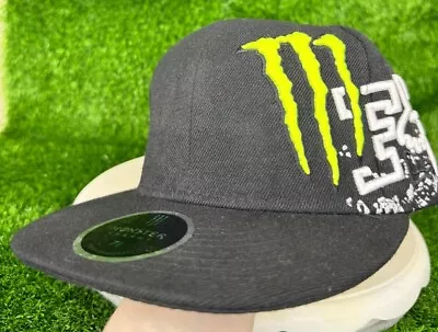 New Era Monster Fox Racing Fitted Cap Size 7 1/4 Y2K • $25.49