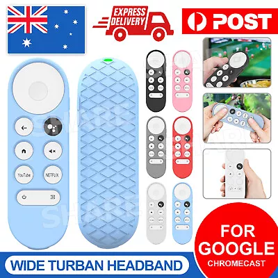 For Google Chromecast TV 2020 Voice Remote Silicone Case Protective Cover NEW • $5.45