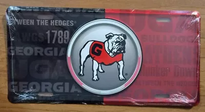 Georgia Bulldogs License Plate Tag University Of Georgia  UGA • $14.87