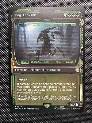 Magic The Gathering: Fog Crawler - Vigor (Showcase) - Universes Beyond: Fallout • $6.99