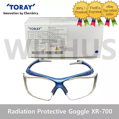 Toray XR-700 Ultra Light 0.07mmPb X-Ray Radiation Protective Eyewear Goggle • $779.07