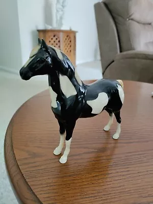 Vintage Antique Hartland Black & White Pinto Horse • $15