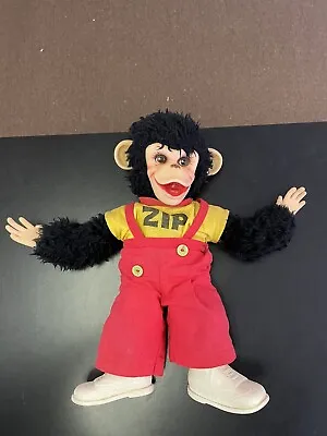 Vintage The Rushton Company Howdy Doody Zip The Monkey 15  Stuffed Animal • $40