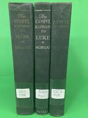 The Gospel According To Mark Luke John -USED- G Campbell Morgan Commentaries • $25.99