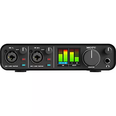 MOTU M2 2x2 USB-C Audio Interface • $199.95