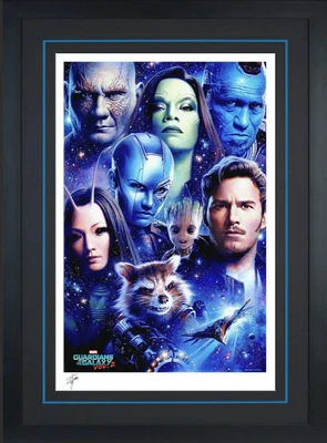 $299.99 • Buy GUARDIANS OF THE GALAXY Framed Sideshow Fine Art By Tsuneo Sanda  Marvel Sample 