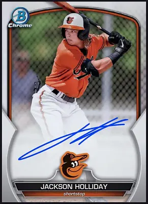 2023 Topps Bowman Prospect Signature Rookie RARE - JACKSON HOLLIDAY Digital Card • $13.99