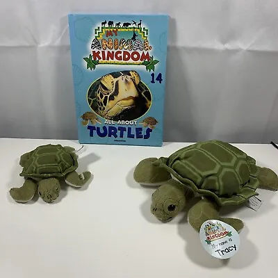 My Animal Kingdom: All About Turtles 2 Toys Hardcover Book Included • £12.99