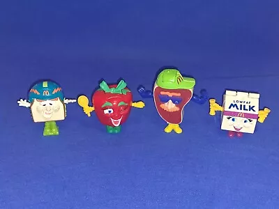 McDonalds Food Fundamentals Transformers Complete Set Of 4 Happy Meal Toys 1993 • $15