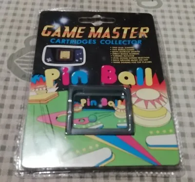 Pinball Sealed Game Master Console Portable Game Spiel Juego Jeux Videogame • $89.99