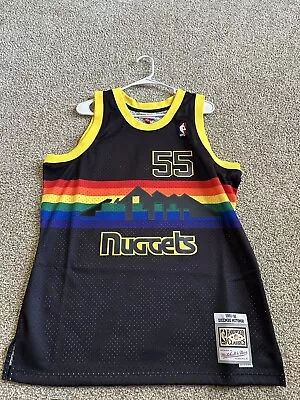 Dikembe Mutombo Jersey Sz LRG Nuggets Mitchell & Ness Swingman Hardwood Classics • $69.69