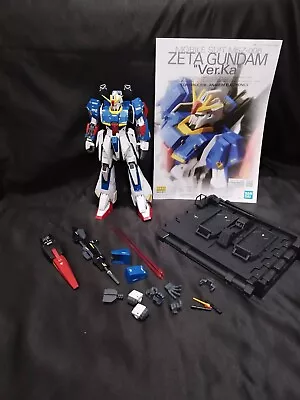 Bandai BANDAI SPIRITS MG Mobile Suit Z Gundam Zeta Gundam Ver.Ka 1/100 Gunpla　① • $65