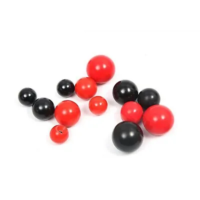 Thread Insert Machine Handle Knob Ball Bakelite Plastic Red Black M4-M16 • $2.46