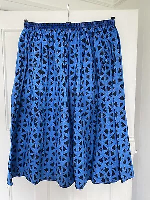 Liberty Plus Skirt 100% Cotton Size 12-14 • £14.99