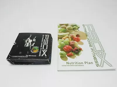 Set And Book P90X Extreme Home Fitness DVD Set And Nutrition Plan Booklet • $29.95