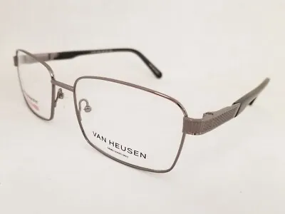 VAN HEUSEN H159 Big Man Titanium Eyeglasses Frame Gunmetal 59mm XL Korea • $49.90