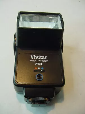 Vivitar Auto Thyristor 2800 Camera Flash • $24
