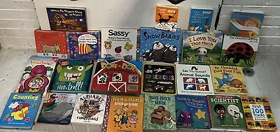 Toddler Board Book Lot  Carle Seuss  Animal Sounds I Love You This Much • $50