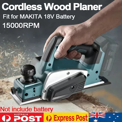 Cordless Electric Planer Handheld Plane Tool Body For Makita 18V Battery DKP180Z • $89.99