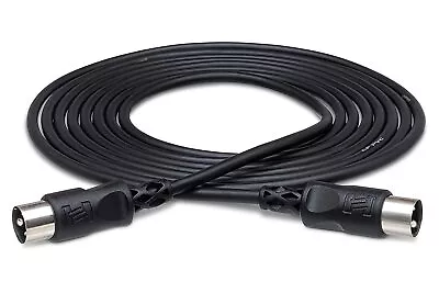 Hosa Technology Standard MIDI To MIDI Cable (3' Black) • $9.45