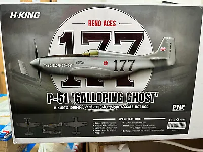 £90 • Buy * H-King * Reno Aces 177 * P-51 * Galloping Ghost * PNF * BNIB * NEW *