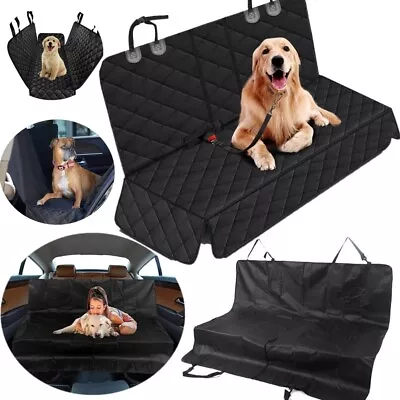 Pet Dog Seat Cover For Truck SUV Car Back Seat Protector Hammock Mat Waterproof • $26.89