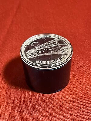 Vintage Delco Electronics Radio 50th Anniversary Advertising Canister Cobalt  • $14.85