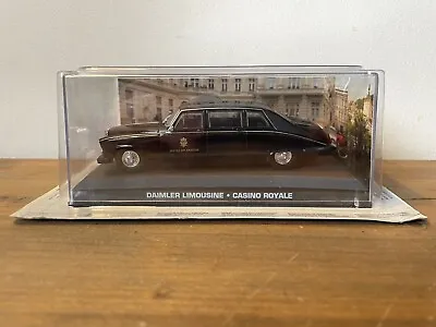 DAIMLER LIMOUSINE 007 #49 James Bond Car Collection Casino Royale DieCast Model • £8.95