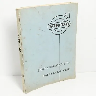 OEM 1960 Volvo PV445 Duett Parts Catalog Swedish Printed Multilanguage Text HTF • $89.95