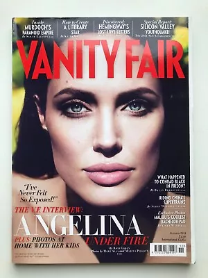 VANITY FAIR Magazine - October 2011 - 614 - Angelina Jolie • £7.99