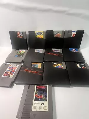 Lot Of 13 Original Nintendo Games As Is Has Not Been Tested • $95