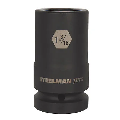 Steelman Pro 1 In. Drive 1-3/16 In. 6 Point Deep Impact Socket 79396 • $27.99
