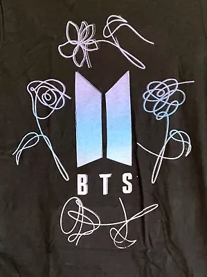 BTS T Shirt K Pop T Shirt EDM T Shirt Womens Small Concert T Shirt • $10.13