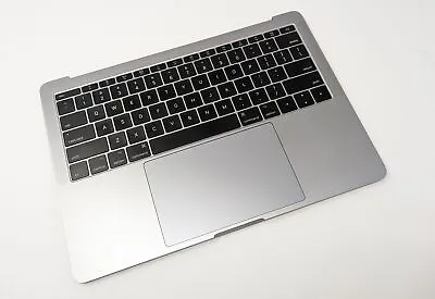 Apple MacBook Pro 13  A1708 2016 2017 Palmrest Cover & US Keyboard Space Grey • £39.99