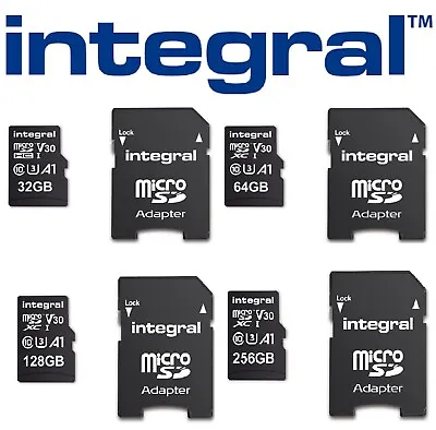 £24.99 • Buy 32GB 64GB 128GB 256GB Ultra 100MB/s Class 10 U3 V30 Micro SD SDXC Memory Card