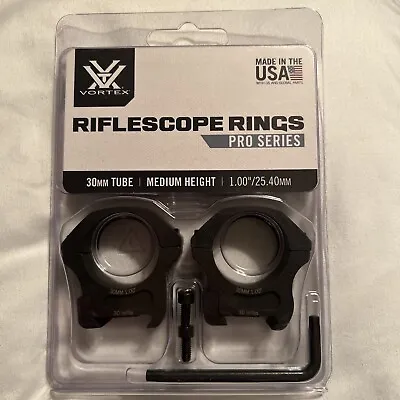 VORTEX OPTICS Pro Series 30MM Riflescope Rings  - Medium Height - PR30-M • $61.99